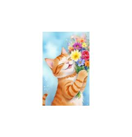 Gift card, small, double (figural) 27150