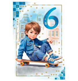 Standard double card, print inside 06-27127