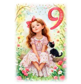 Standard double card, print inside 09-27128