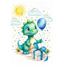 Standard double card, print inside 27065