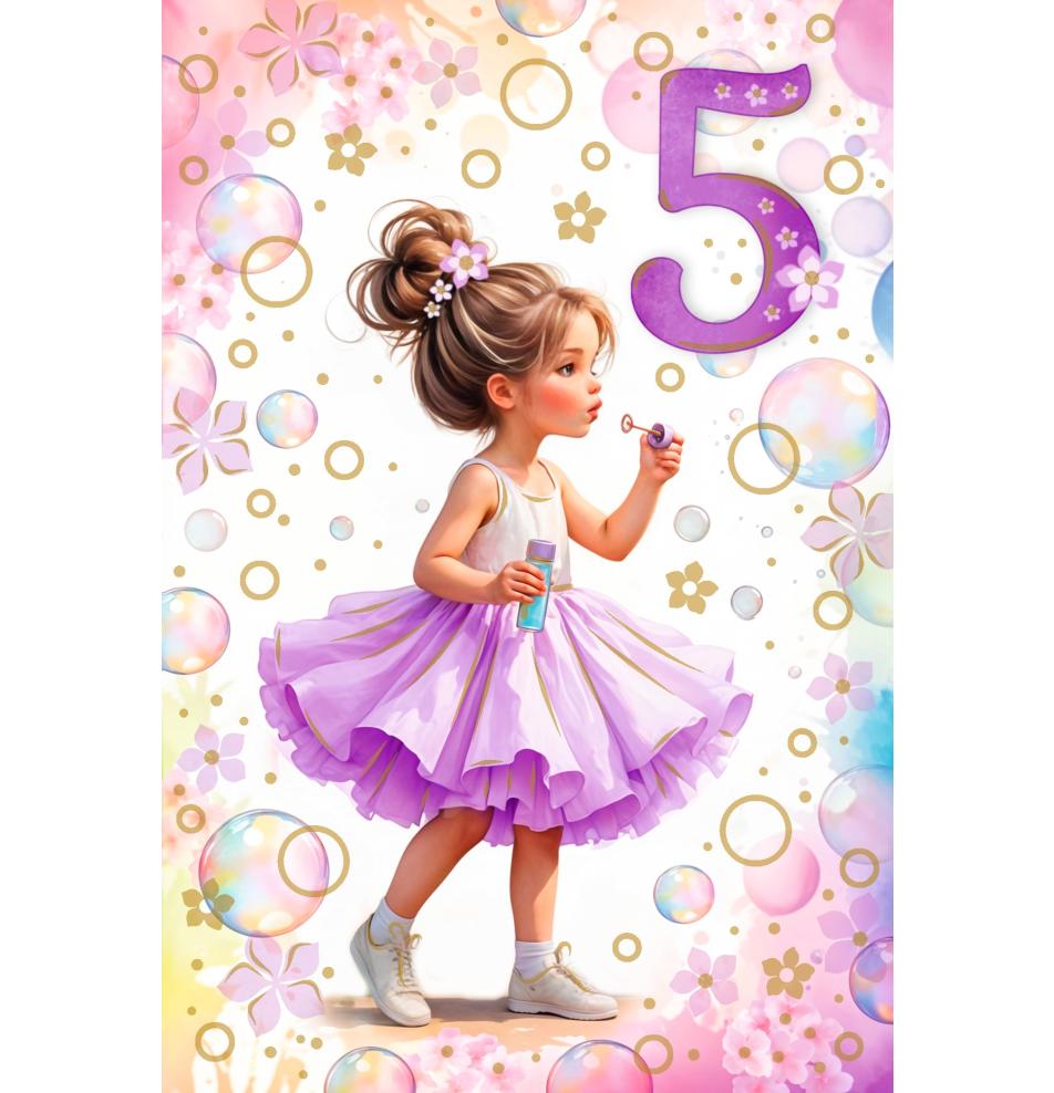 Standard double card, print inside