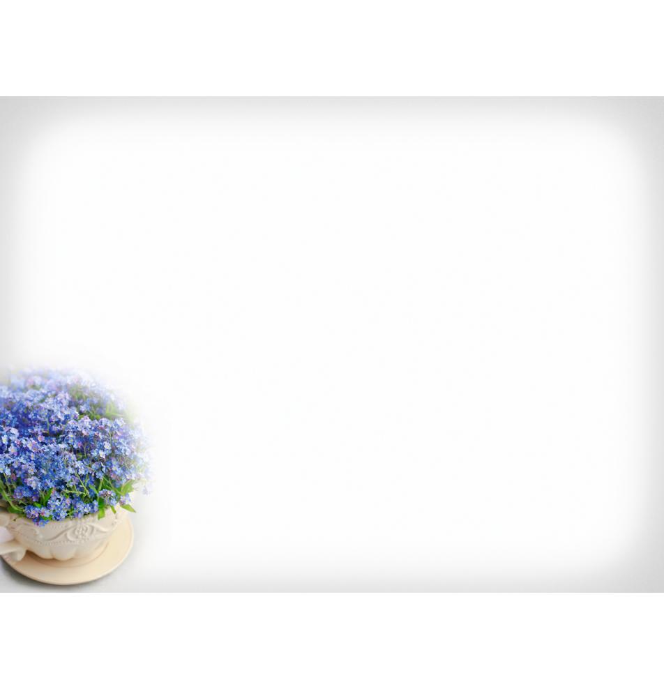 Standard double card, print inside