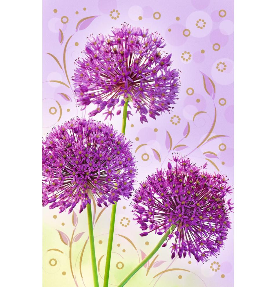 Standard double card, print inside