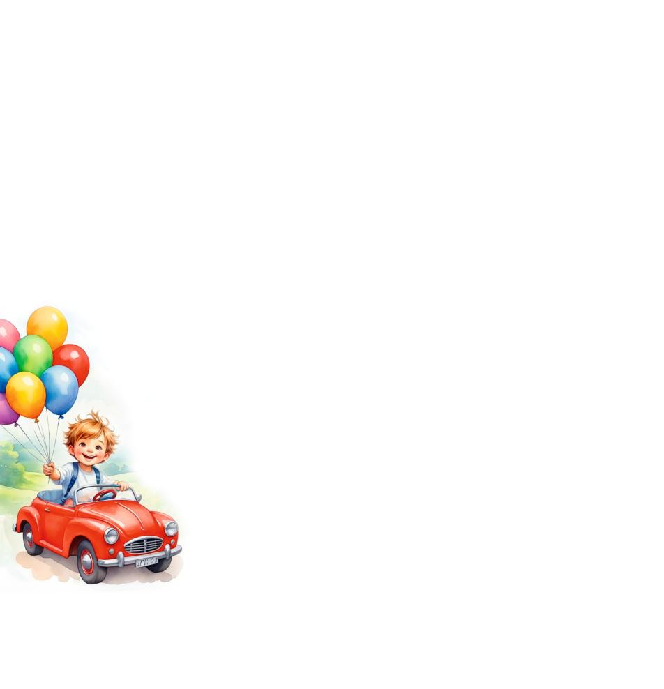 Standard double card, print inside