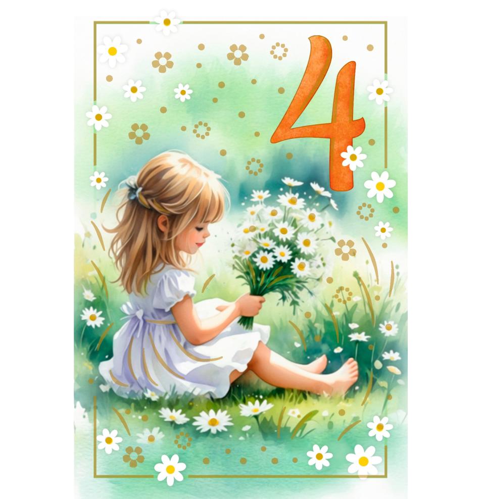 Standard double card, print inside