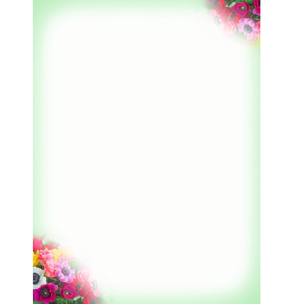 Standard double card, print inside