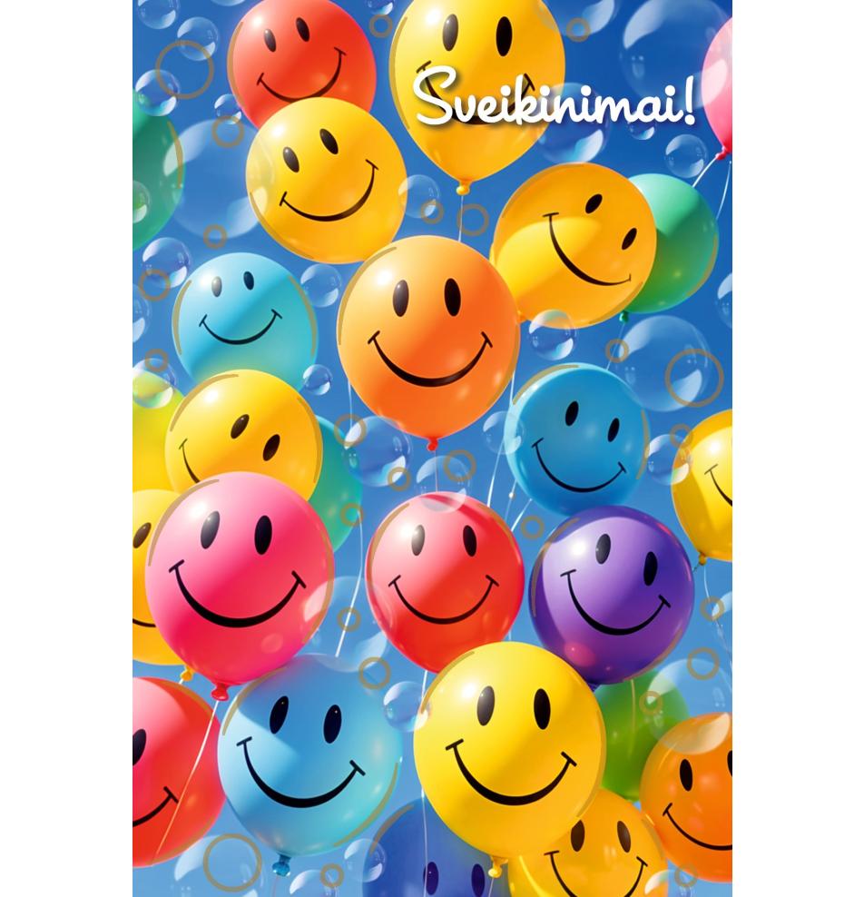 Standard double card, print inside