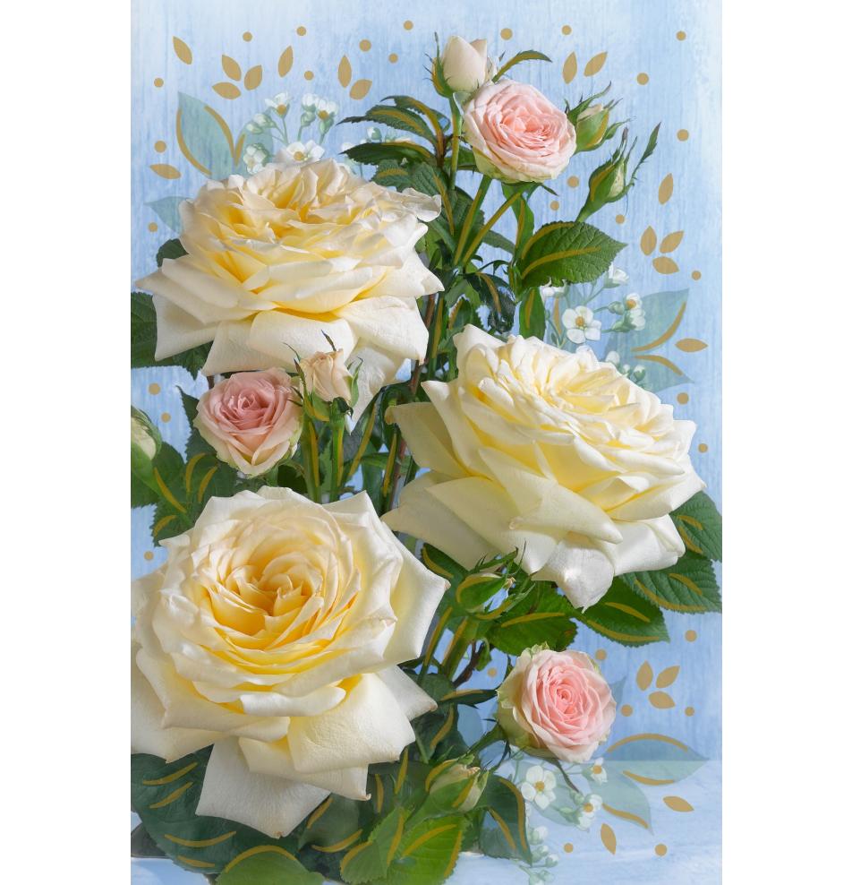 Standard double card, print inside