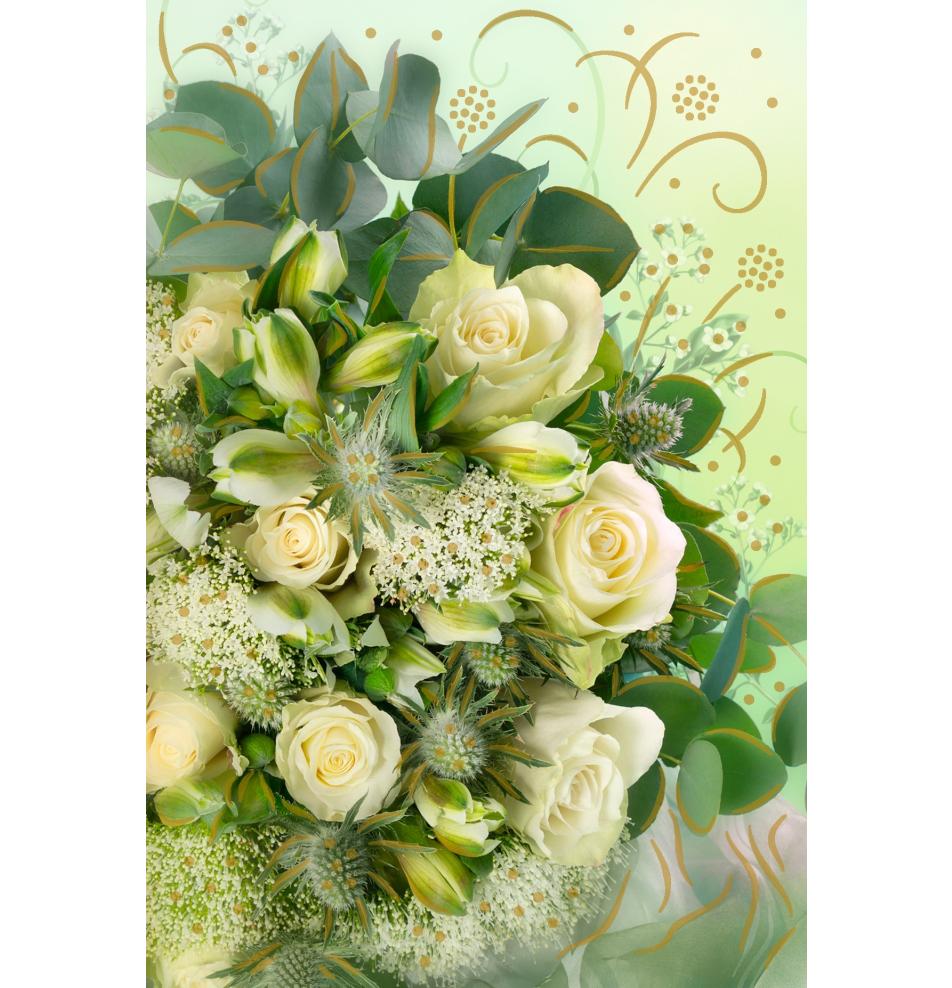 Standard double card, print inside