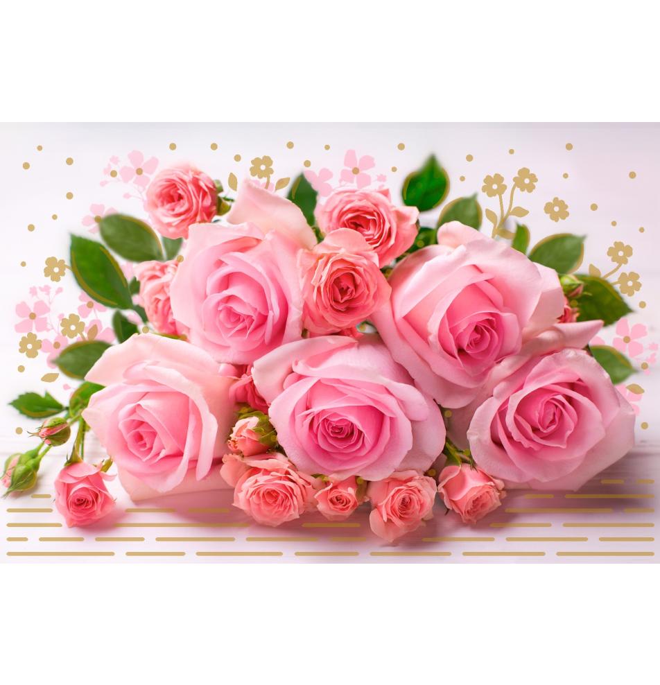 Standard double card, print inside