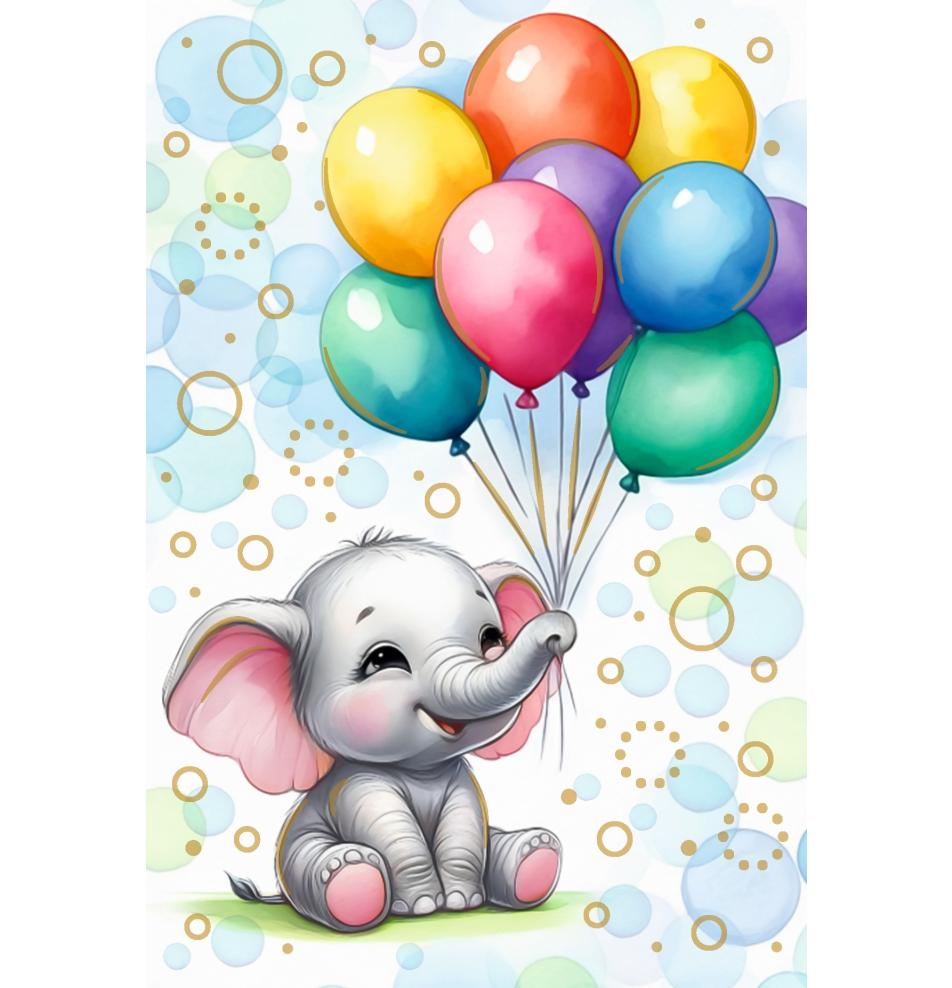 Standard double card, print inside