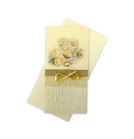 Handmade double folded card RD 1388
