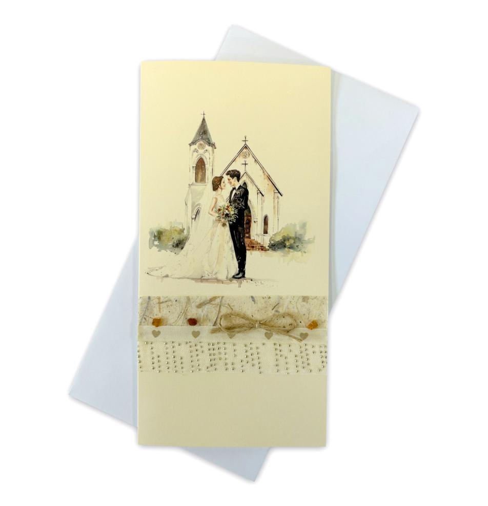 Handmade double folded card