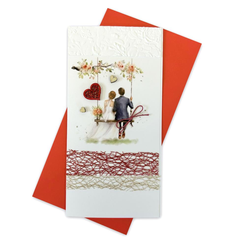 Handmade double folded card