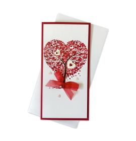 Handmade double folded card RD 1280