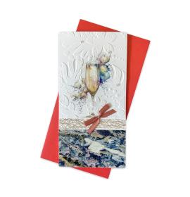 Handmade double folded card RD 1289