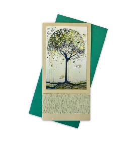 Handmade double folded card RD 1290