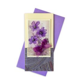 Handmade double folded card RD 1291