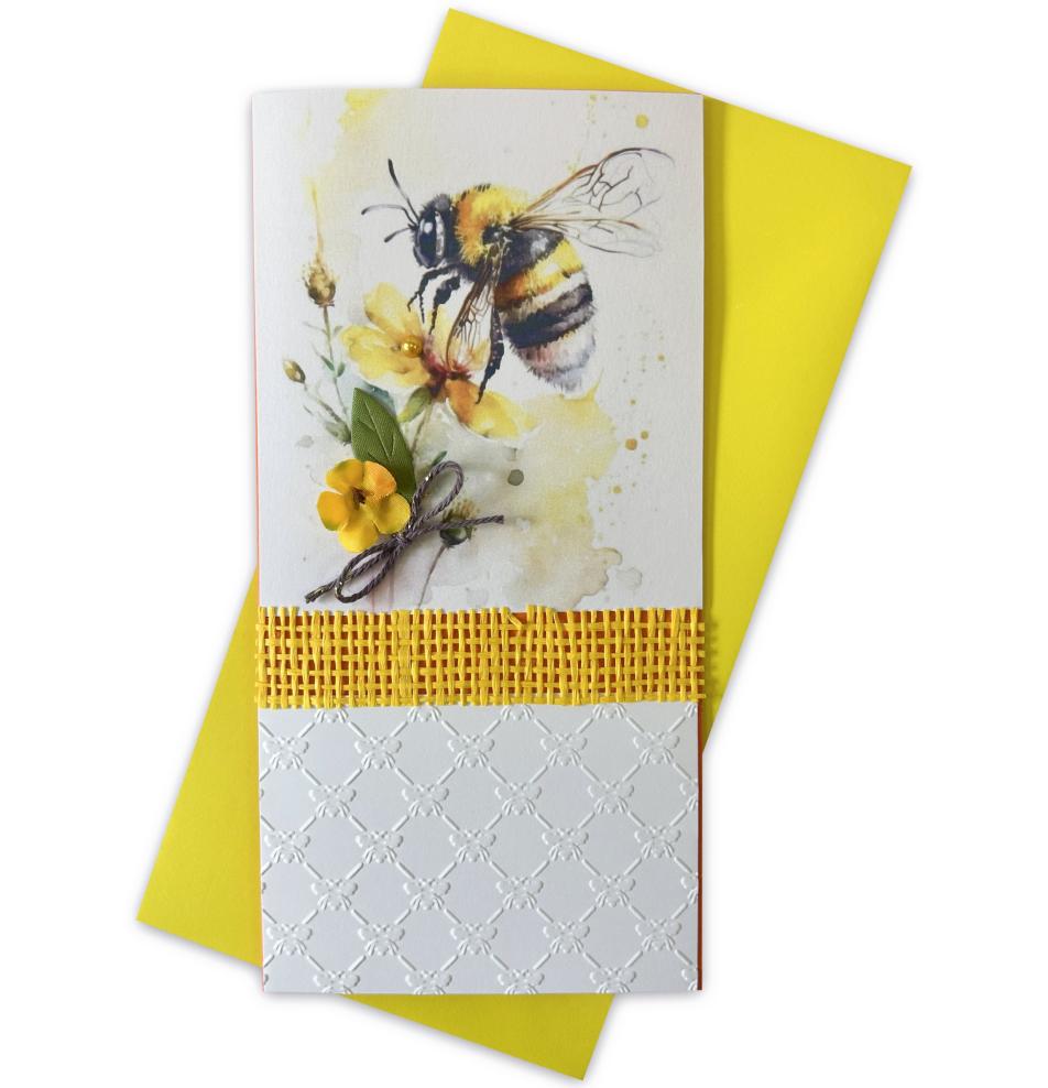 Handmade double folded card