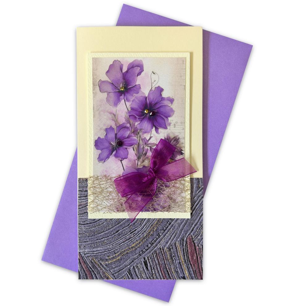 Handmade double folded card