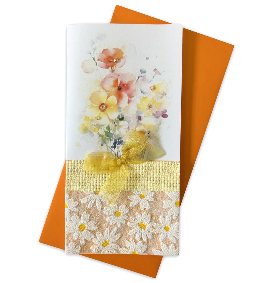 Handmade double folded card