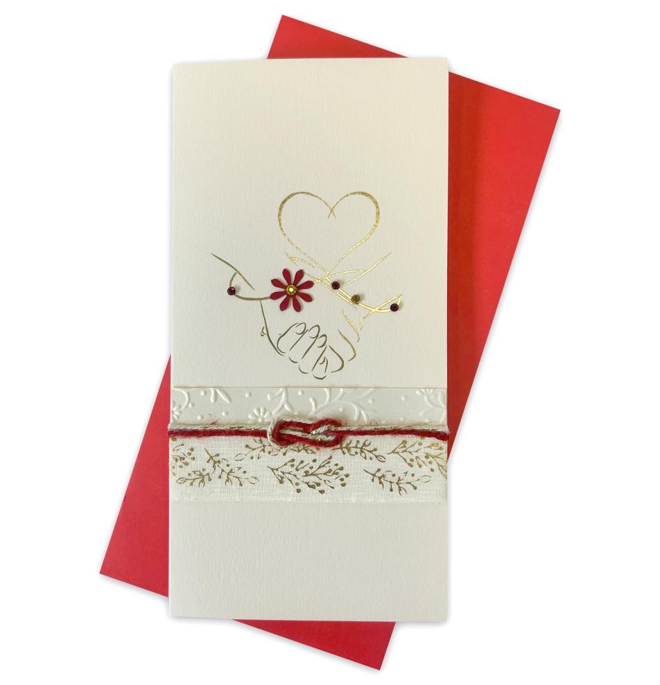 Handmade double folded card