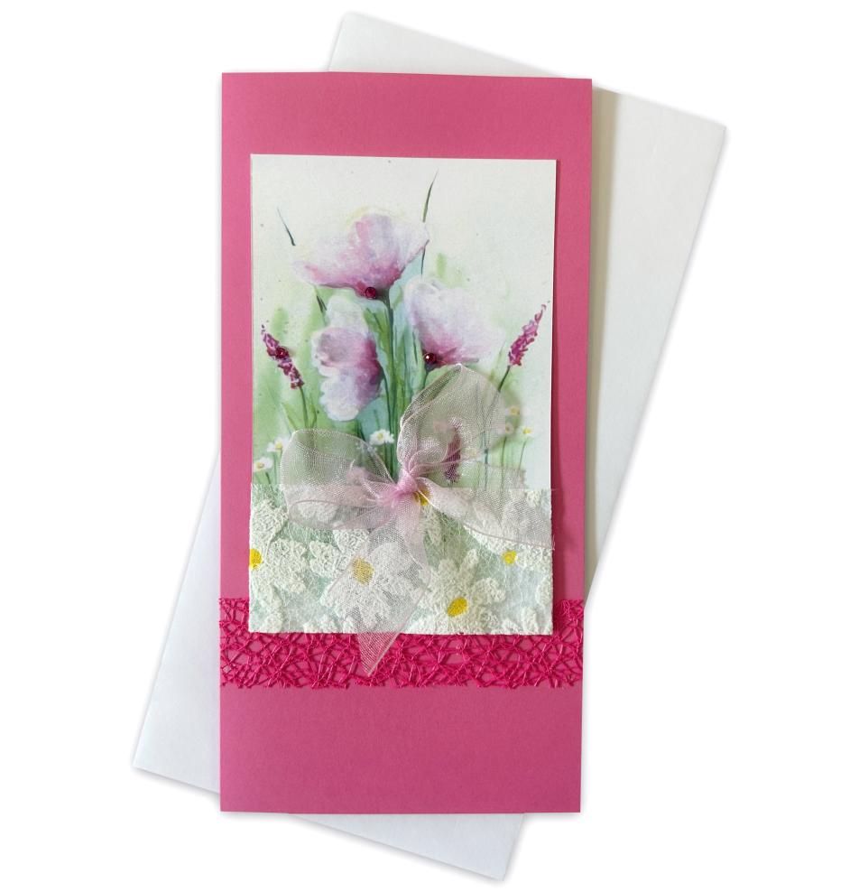 Handmade double folded card