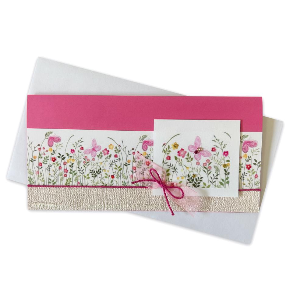 Handmade double folded card