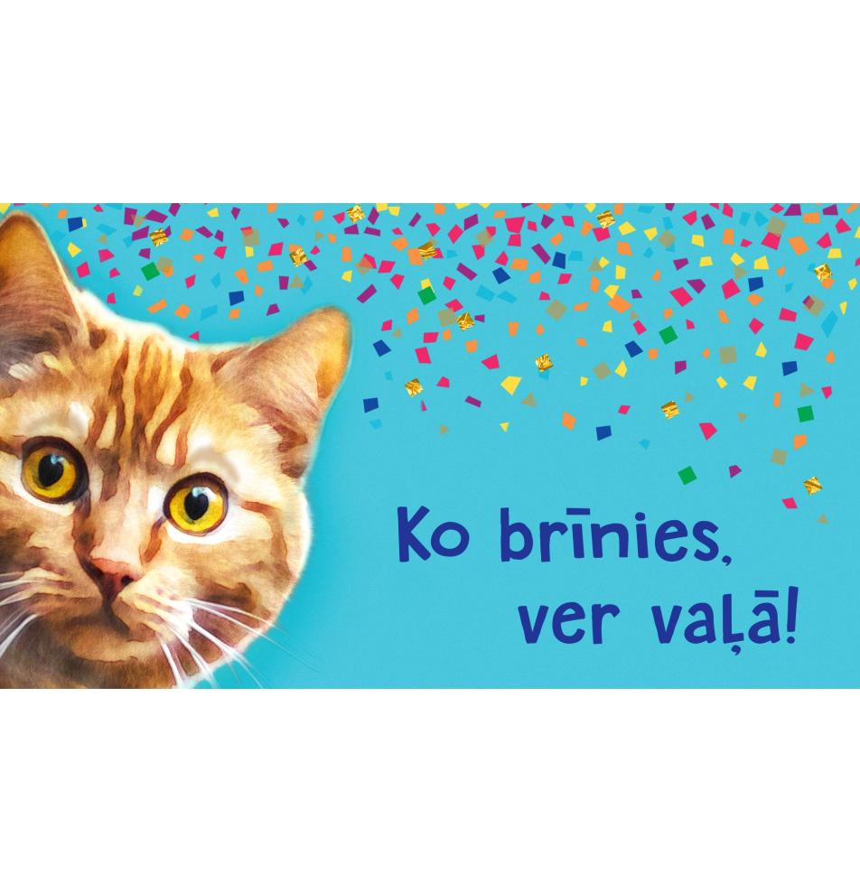 Atvirukas dekoratyvinis pinigams