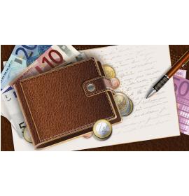 Money envelope card 17076-0