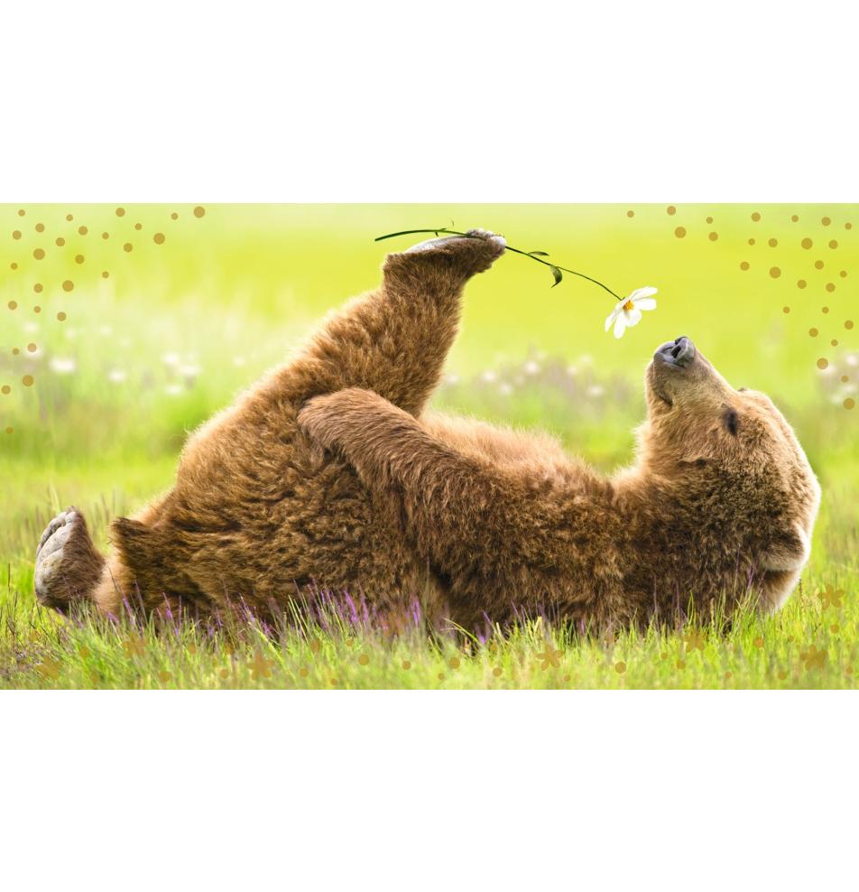 Atvirukas dekoratyvinis pinigams