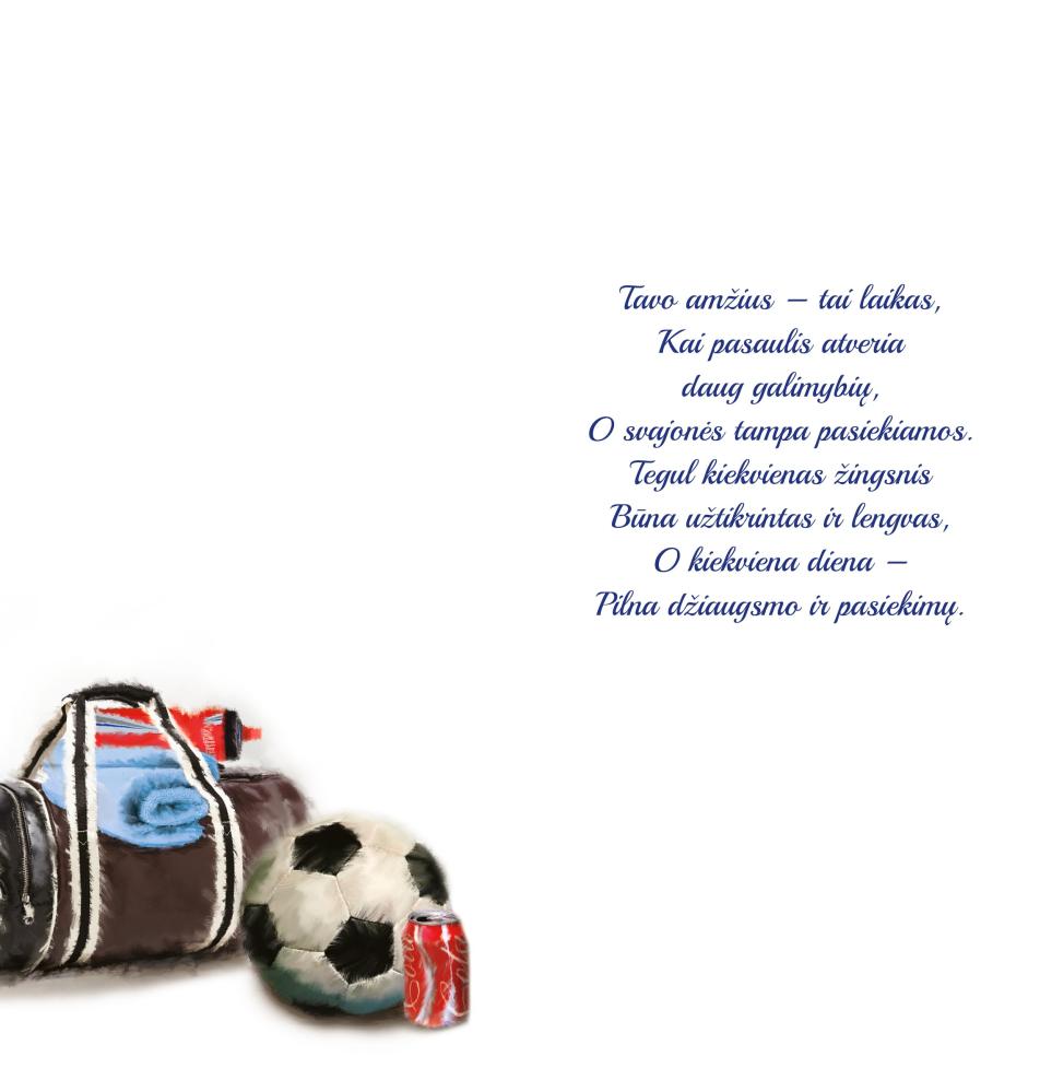 Double card, print inside