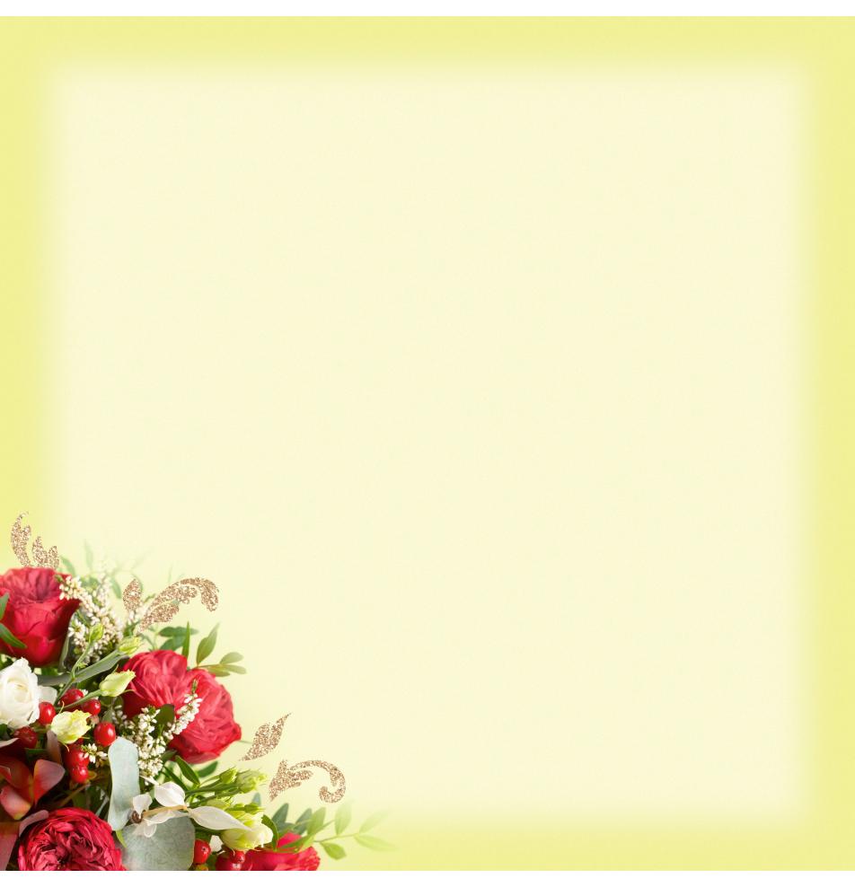 Double card, print inside