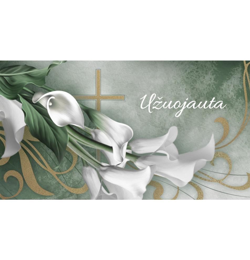 Atvirukas dekoratyvinis pinigams