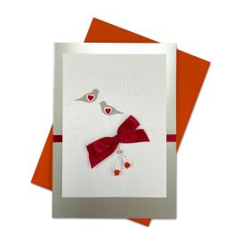 Handmade double folded card RD 1008