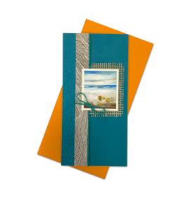 Handmade double folded card RD 1079