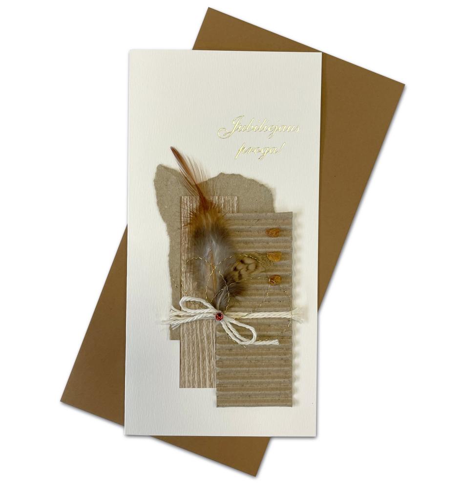 Handmade double folded card