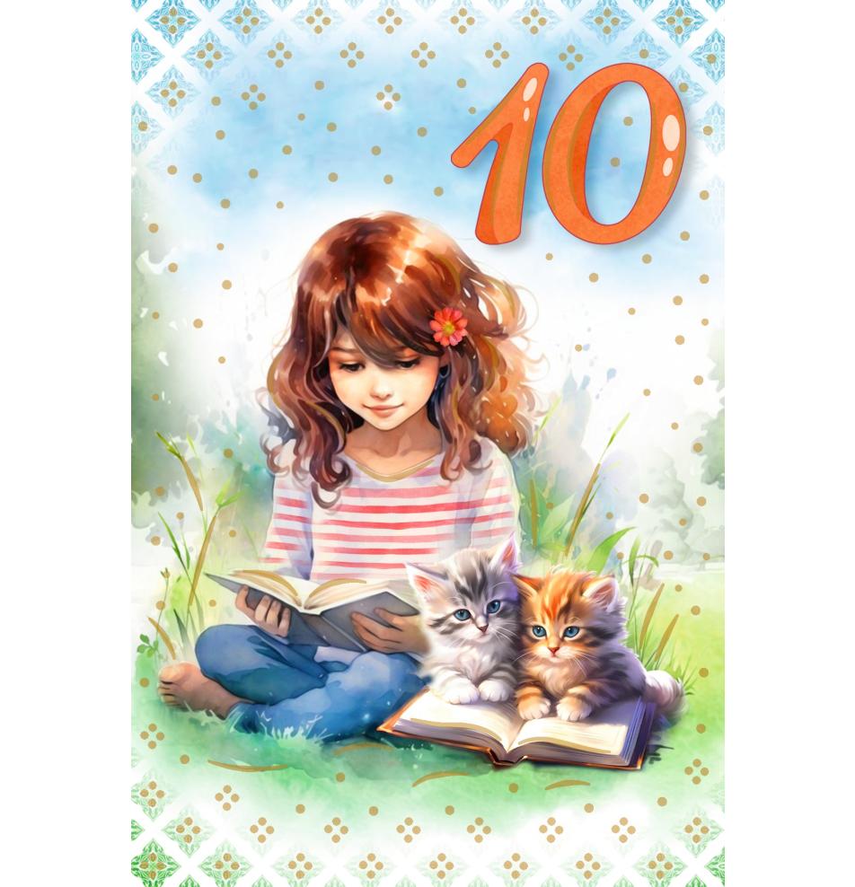 Standard double card, print inside