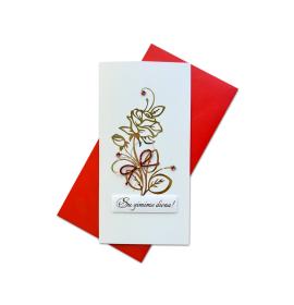 Handmade double folded card RD24021