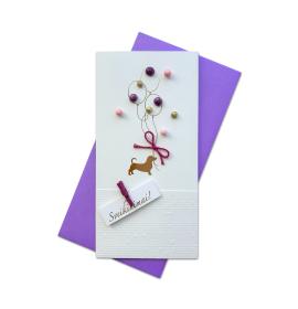 Handmade double folded card RD24028