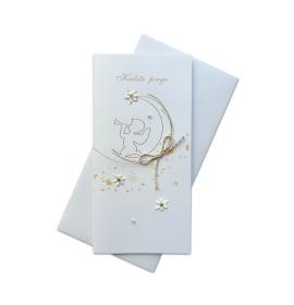 Handmade double folded card RD24035