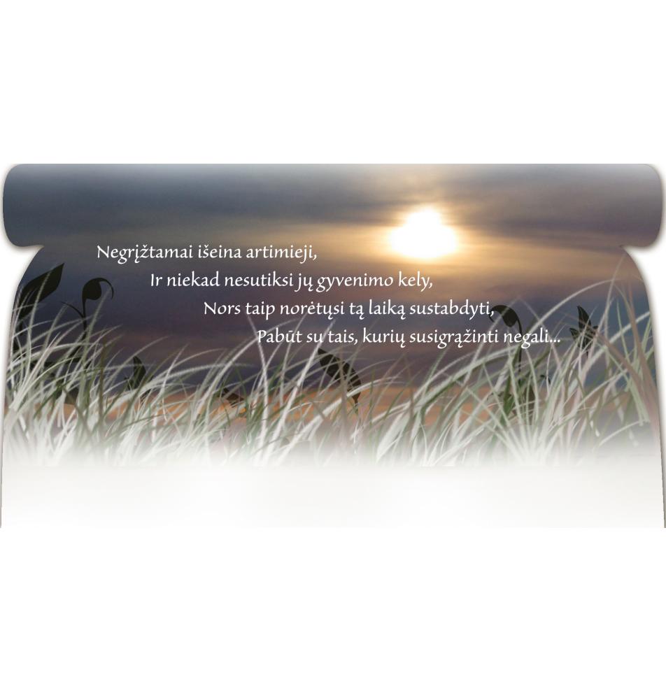 Atvirukas dekoratyvinis pinigams