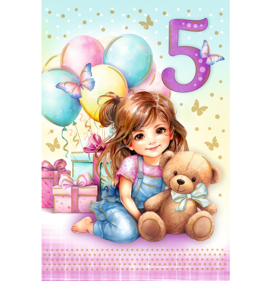 Standard double card, print inside
