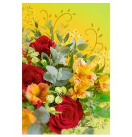 Standard double card, print inside 26532