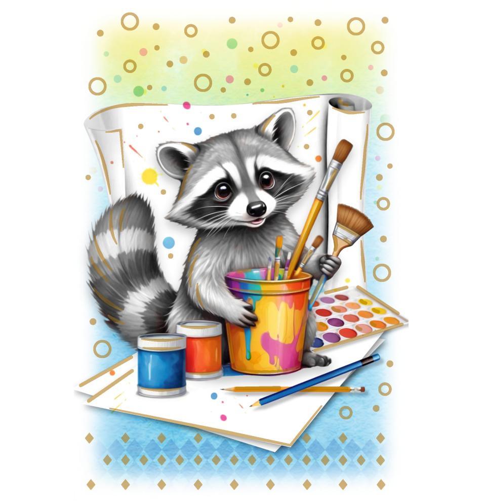 Standard double card, print inside