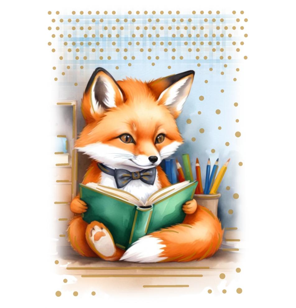 Standard double card, print inside