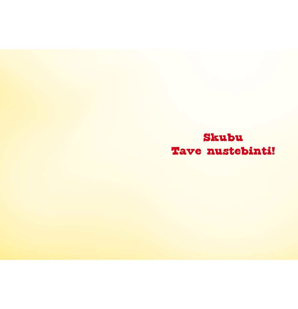 Double card, print inside