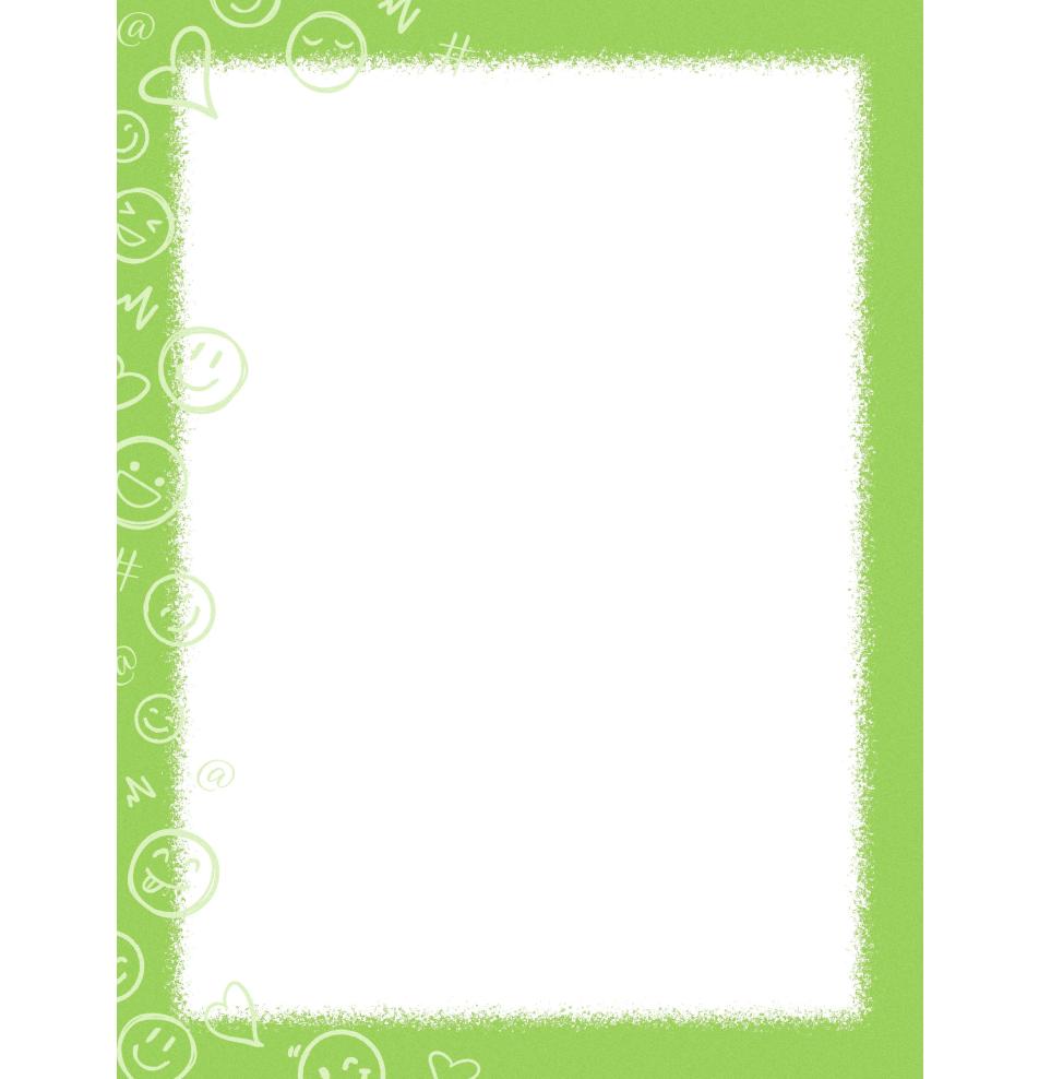 Standard double card, print inside