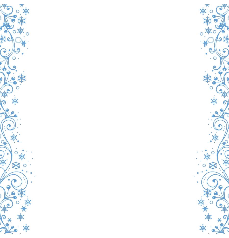 Double card, print inside