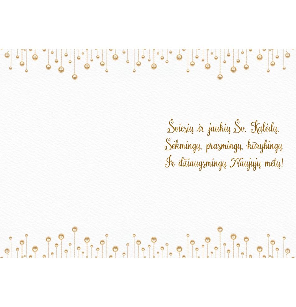 Double card, print inside